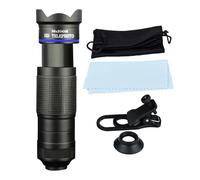 Monocular Telescope for Adults | High Powered Monocular for Bird Watching,4K Resolution Super Zoom Lens for Fishing Hiking Camping Family Friends