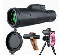 Monocular Telescope for Smartphone,10-30X50 High Power Mini Zoom Monoculars for Adults Kids, Monocular with Hand Strap Tripod,Gifts for Watching Birds Hunting Traveling Stars and Camping
