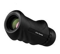 Monocular Telescope, Handheld Monocular 10x25 Mini HD Telescope Long Range Portable Non-Slip Binocular for Camping Concert, Black
