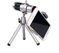 Monocular Telescope Mobile Phone Telescope Live Tool 12x Telephoto Lens HD Photography Camera Telescope Portable Spotting Scopes