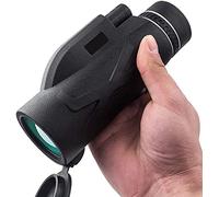 Monocular Telescope monocular, 80x100 High Power Prism Monocular, HD Portable, Waterproof, Fogproof with Smartphone Holder and Tripod for Bird Watching