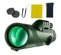 Monocular Telescope, Monocular for Adults, , Handheld Portable Telescope, 80x Magnification, Light Weight for Bird Stargazing, Astronomy, Hunting, Outside, Hiking, Camping