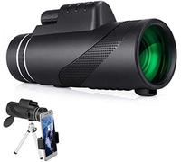 Monocular Telescope, Monocular Telescope 40x60 High Power HD Monoculars for Smartphone, Waterproof Monoculars Scope with FMC BAK4 Prism for Bird Watching, Telescope with Tripod and Phone Adapter
