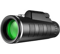 Monocular Telescope, Monoculars for Adults High Powered, BAK4 Prisma FMC HD Monocular Telescope, Waterproof Zoom Monoscope with Smartphone Holder, Tripod, Lower Monocular Binoculars