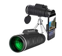 Monocular Telescope, Monoculars for Bird Watching, 40x60 High Power HD Monocular Telescope with Holder & Tripod, BAK4 Prism Monocular Scope for Adults Hunting Shooting Camping Travelling Wildlife Sec