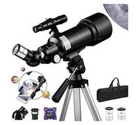 Monocular Telescope, Refractor Telescope,70Mm Refractor Telescope with Tripod Finder Scope Portable Telescope for Kids Astronomy Beginners with Phone Adapter Portable Bag