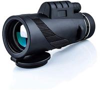 Monocular Telescope with Tripod for Smartphone，Super Telephoto Zoom Monocular Telescope Portable Astronomy Beginners for Travelling Camping Hunting