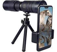 Monocular Telescopes, 4K 10-300X40mm Telephoto Zoom Monocular Telescope,Monocular Telescope with Phone Holder and Tripodatching, Outdoor, Travel seeing