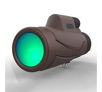 Monoculars For Adults, 10x42 High Power Zoom Monocular Telescope For Mobile Phone, Waterproof Anti-Fog Wide Field Of View Monoculars for Birdwatching Hunting Hiking Camping Sightseeing (B)