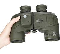 Monoculars Telescope High for Bird Watching, Compass and Rangefinder, 10x50 Object Lens Large View BAK4, with Binocular Harness Strap Binoculars