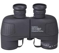 Monoculars Telescope High Power 10X50 Marine Binoculars, Compass Ranging Floating Waterproof Binocular Vibration Protection for Birds Watching Sports Binoculars