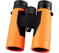 Monoculars Telescope High Power Binoculars for Adults Kids, 10X42 Binocular Low Light for Bird Watching, Camping with Strap Carrying Bag Binoculars (Orange)