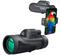 Monoculars Telescope High Power High Definition Monocular 40X60 High Power Monocular Scope Waterproof Monoculars with Smartphone Holder and Tripod for Bird Watching Binoculars