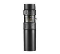 Monoculars Telescope High Power Metal Monocular Telescope 10-30x25 Monocular Binoculars Telescope Supports Smartphone with Light for Adult Bird Watching Outdoor Travel Binoculars