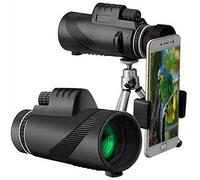 Monoculars Telescope High Power Telescope for Adults Kids, 40x60 High Power Monoculars for Smartphone, Waterproof Zoom Monoscope with Tripod and Phone Adapter for Star Gazing Bird Watching Binoculars