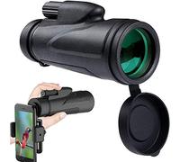 MonocularTelescope,MonocularTelescopeforAdults,12X50HighPowerPrismMonocular,CompactWaterproofMonocularswithSmartphoneHolderTripod,PerfectforWatching,Hunting,MountainClimbing