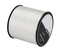 Monofilament Coarse Fishing Line , 4 Strands Braided Fishing Line Multifilament 300M 500M 1000M(White,X4 300M 20LB 1.0)