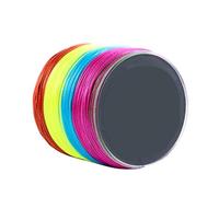Monofilament Coarse Fishing Line , 500M 9 Strands Super Multicolor PE Braided Strength Fish Line For sea fishing(0.30mm 50LB)
