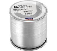 Monofilament Fishing Line - 8.0 Spool 500M Clear Nylon Wire for Saltwater & Freshwater, 2-35LB