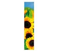 MONOGRAM Classic Signs x3 Wheelie Bin Number Sunflower 1