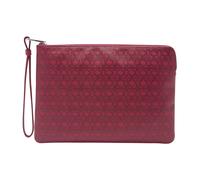 Monogram Coated Envelope Organizer - female - Coccinelle - Clutches - Red - ONE SIZE - Bags ONE SIZE