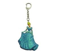 Monogram Disney Princess Cinderella Glitter Keyring - Cinderella Figure Keychain [Toy]