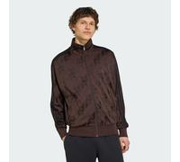 Adidas Originals Monogram Firebird Full Zip Sweatshirt Brown M Men