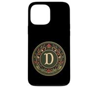 Monogram Initial D - Art Nouveau Inspired Case for iPhone 13 Pro Max