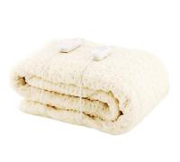 Monogram King Size Fleece Dual Control Electric Blanket