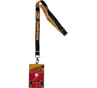 MONOGRAM Marvel Iron Man Chest Arc Reactor ID Card Holder Lanyard, One Size