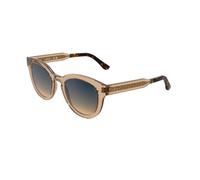 Monogram Oval Glasses - female - Lacoste - Sunglasses - Brown - 52 MM - Accessories 52 MM