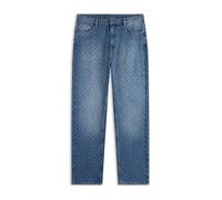 Monogram pattern jeans Daily Paper Amba Bleu XL