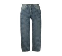Monogram pattern jeans Daily Paper Amba Bleu XL