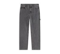 Monogram pattern jeans Daily Paper Amba Gris S