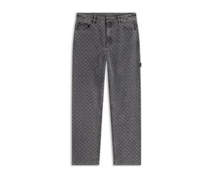 Monogram pattern jeans Daily Paper Amba Gris S