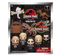 Monogram Retro Jurassic Park Figural Bag Clip Series 2-3D Foam Figural Bag Clip in Blind Bag, Multicolor, 2.5 inches