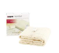 Monogram Single Fleece Fully Fitted Electric Blanket, 190cm x