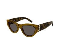 Saint Laurent , SL M94 011 Sunglasses ,Brown female, Sizes: 53 MM