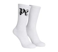 Monogram Socks- male- Palm Angels- Socks- White- S- Underwear S