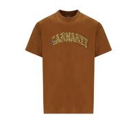 Monogram T-Shirt, male, Carhartt Wip, T-Shirts, Brown, S, Tops S