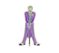 Monogram The Joker Ready for Battle Silver Metal Pin