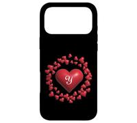 Monogram Y - Heart Wreath Shape Design v2 Case for iPhone 17 Pro Max