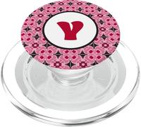 Monogram Y Initial - Mexican Tile Inspired Design PopSockets PopGrip for MagSafe