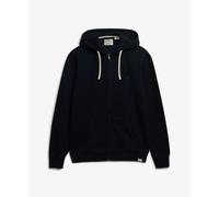 Monogram zip-up hoodie Superdry Bleu M