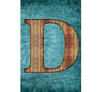 Monogrammed Notebook - D: Initial D Dot Grid Journal- Vintage Steampunk Tall Ship Design (6"x9" Notebook A5 150 pages): Volume 56 (Monogrammed Notebooks & Journals)