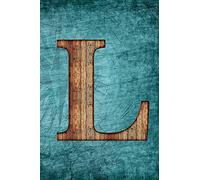 Monogrammed Notebook - L: Initial L College Ruled Journal - Vintage Steampunk Tall Ship Design (6"x9" Notebook Lined A5 150 pages): Volume 38 (Monogrammed Notebooks & Journals)