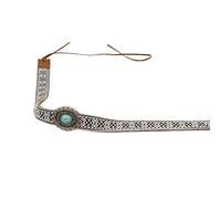 MONOJLY Cowboy Hat Bands - Fedora, Panama, Straw, Leather - Western, Cowboy, Rancher - Unisex Adults - Turquoise