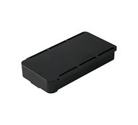 MONOJLY Invisible Drawer Storage Box with Lid Pull Out Under Desk Mini Drawer