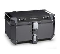 Kappa KAKVG580B K'Voyager Black Aluminium Motorcycle Motorbike Top Box - 58L