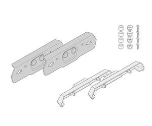 MONOKEY K-VENTURE SIDE TRUNK MOUNT (CLASP) (SET FOR BOTH SIDES)